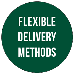 flexible delivery methods